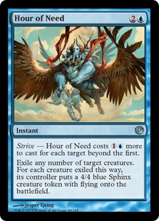Magic: Journey Into Nyx 040: Hour of Need (FOIL) 