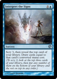 MTG: Journey Into Nyx 043: Interpret the Signs 
