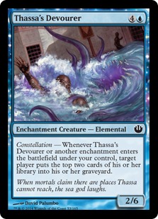 MTG: Journey Into Nyx 053: Thassas Devourer 