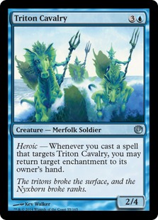 MTG: Journey Into Nyx 055: Triton Cavalry 