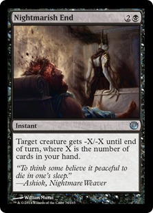 MTG: Journey Into Nyx 076: Nightmarish End 
