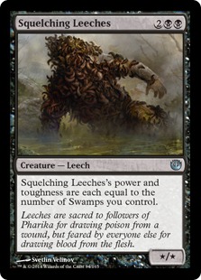MTG: Journey Into Nyx 084: Squelching Leeches 