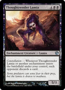 Magic: Journey Into Nyx 085: Thoughtrender Lamia (FOIL) 