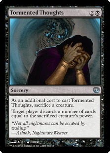 MTG: Journey Into Nyx 086: Tormented Thoughts 