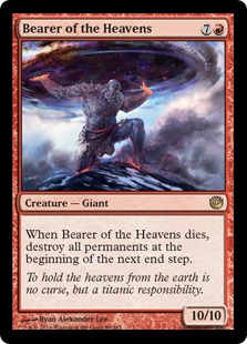 MTG: Journey Into Nyx 089: Bearer of the Heavens 