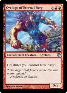 MTG: Journey Into Nyx 092: Cyclops of Eternal Fury 