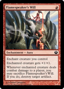 MTG: Journey Into Nyx 095: Flamespeakers Will 