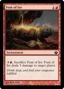 MTG: Journey Into Nyx 097: Font of Ire 