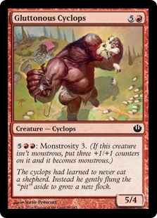 MTG: Journey Into Nyx 099: Gluttonous Cyclops 