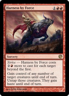 MTG: Journey Into Nyx 100: Harness by Force 