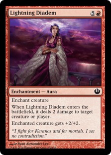 MTG: Journey Into Nyx 102: Lightning Diadem 