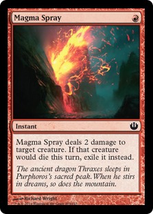 MTG: Journey Into Nyx 103: Magma Spray 