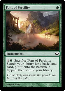 MTG: Journey Into Nyx 123: Font of Fertility 
