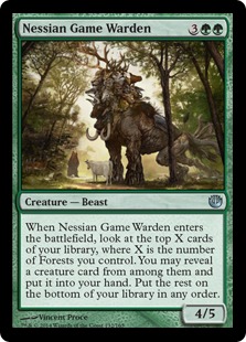 MTG: Journey Into Nyx 132: Nessian Game Warden 