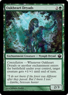 MTG: Journey Into Nyx 133: Oakheart Dryads 