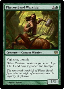 MTG: Journey Into Nyx 135: Pheres-Band Warchief 
