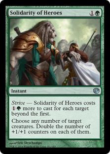 MTG: Journey Into Nyx 141: Solidarity of Heroes 