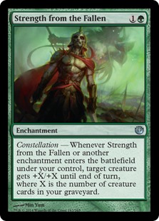 MTG: Journey Into Nyx 143: Strength from the Fallen 