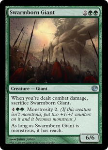 MTG: Journey Into Nyx 144: Swarmborn Giant 