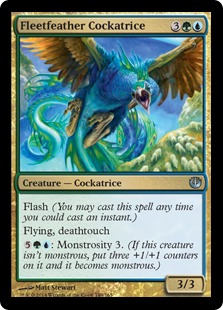 MTG: Journey Into Nyx 149: Fleetfeather Cockatrice 