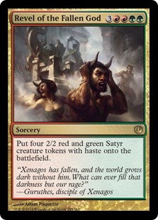MTG: Journey Into Nyx 155: Revel of the Fallen God 