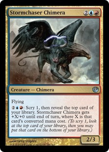 MTG: Journey Into Nyx 156: Stormchaser Chimera 