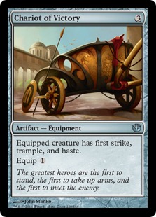 MTG: Journey Into Nyx 159: Chariot of Victory 