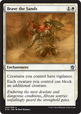 MTG: Khans of Tarkir 005: Brave the Sands 