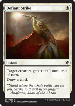 MTG: Khans of Tarkir 007: Defiant Strike 