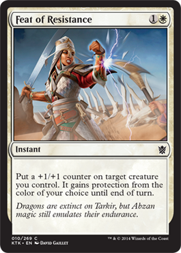 MTG: Khans of Tarkir 010: Feat of Resistance 