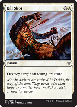 MTG: Khans of Tarkir 015: Kill Shot 