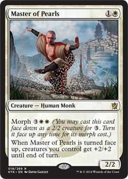 Magic Khans of Tarkir 018: Master of Pearls 