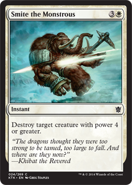 MTG: Khans of Tarkir 024: Smite the Monstrous 