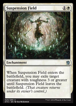MTG: Khans of Tarkir 025: Suspension Field 