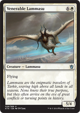 MTG: Khans of Tarkir 028: Venerable Lammasu 