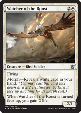MTG: Khans of Tarkir 030: Watcher of the Roost 