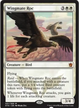 Magic Khans of Tarkir 031: Wingmate Roc 