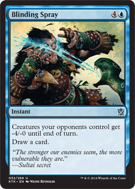 MTG: Khans of Tarkir 032: Blinding Spray 