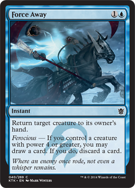 MTG: Khans of Tarkir 040: Force Away 
