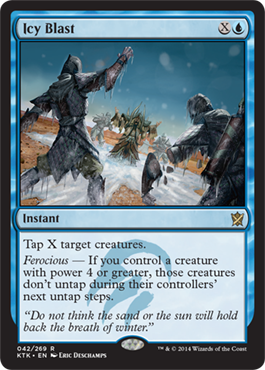 Magic Khans of Tarkir 042: Icy Blast 
