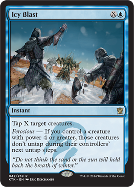 MTG: Khans of Tarkir 042: Icy Blast 