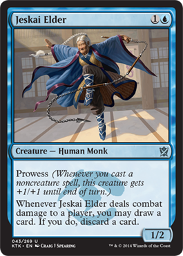 MTG: Khans of Tarkir 043: Jeskai Elder 