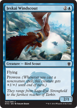 MTG: Khans of Tarkir 044: Jeskai Windscout 