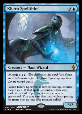 MTG: Khans of Tarkir 045: Kheru Spellsnatcher 