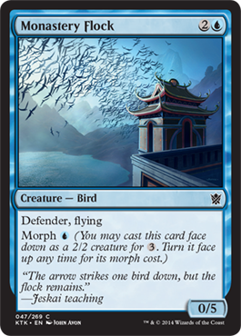 MTG: Khans of Tarkir 047: Monastery Flock 