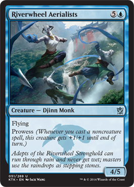 MTG: Khans of Tarkir 051: Riverwheel Aerialists 