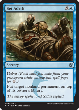MTG: Khans of Tarkir 054: Set Adrift 