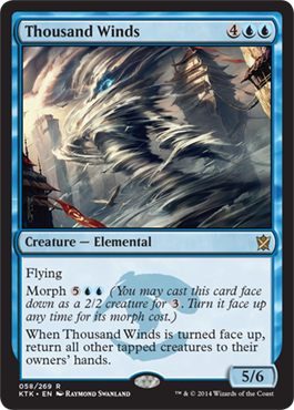 MTG: Khans of Tarkir 058: Thousand Winds 