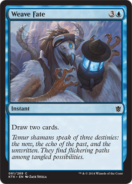 MTG: Khans of Tarkir 061: Weave Fate 