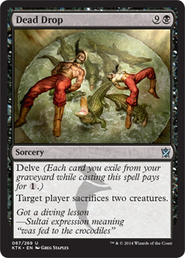 MTG: Khans of Tarkir 067: Dead Drop 